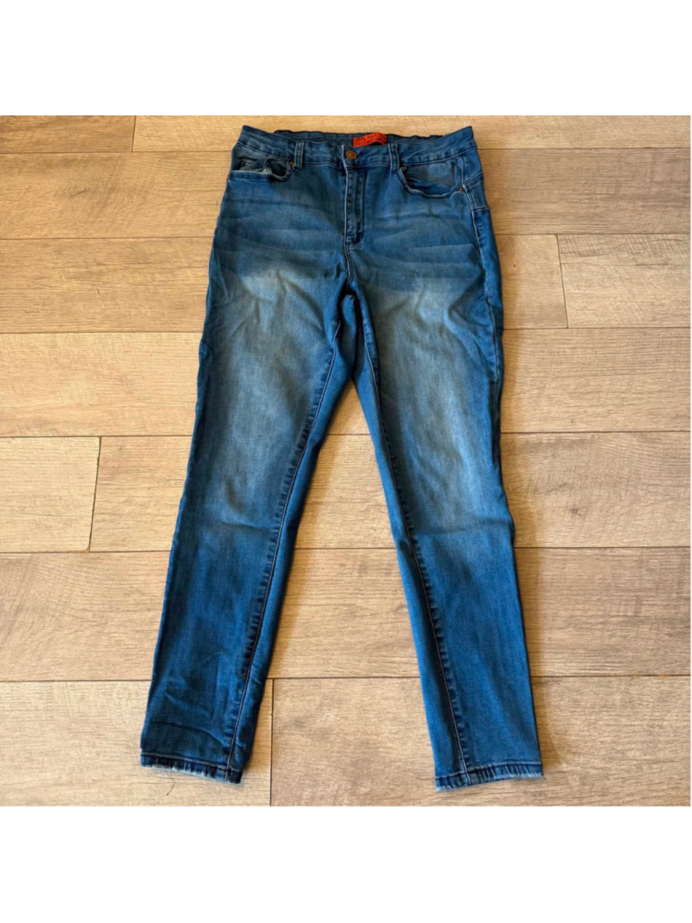 Women's Wax Jeans High Rise Skinny Jeans Blue Size 8